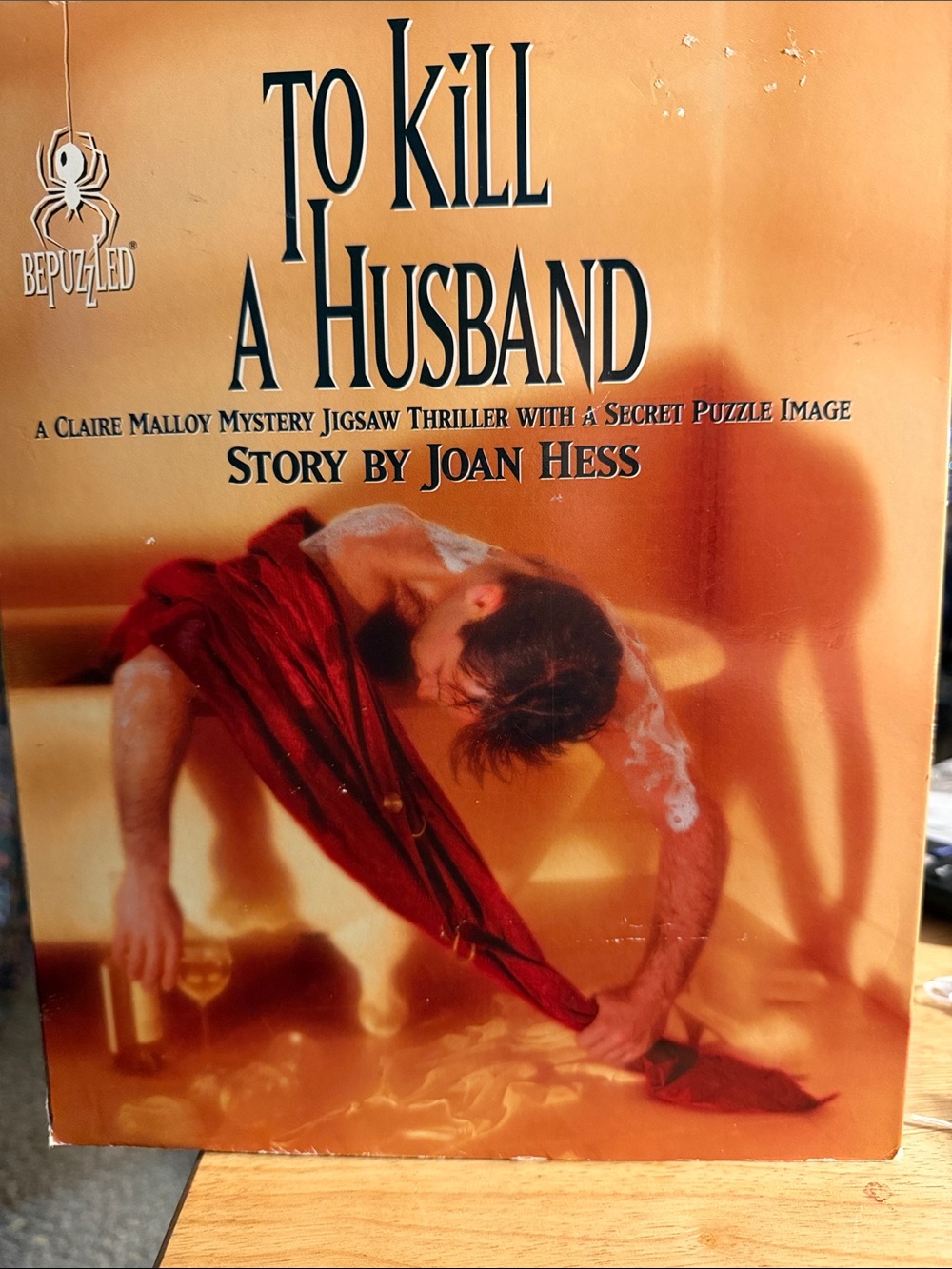 1994 "To Kill A Husband" mystery story secret puzzle.